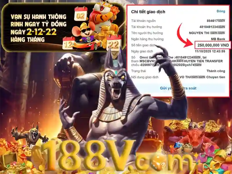 nhận thưởng 188v – Giới thiệu đầy cảm hứng